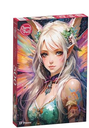 Dėlionė CherryPazzi Elf Princess, 50 cm x 34.5 cm, 500 vnt., įvairių spalvų