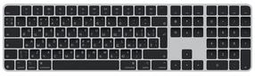 Belaidė kompiuterio klaviatūra Apple Magic Keyboard with Touch ID MXK83RS/A, EN/RU, juoda sp.