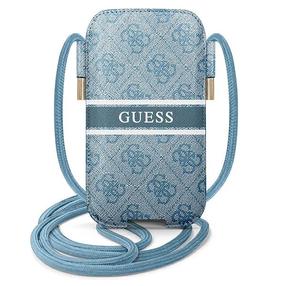 Telefono dėklas Guess 4G Stripe GUPHL4GDBL, mėlyna sp., Visi