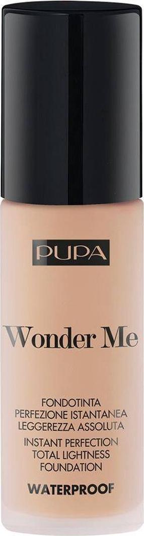 Šķidrā grima bāze Pupa Wonder Me, 040 honey-warm, 30 ml