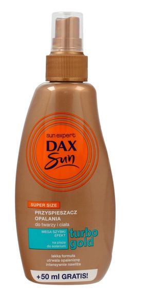 Purškiklis įdegio priežiūrai Dax Sun Turbo Gold, 200 ml