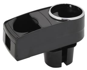 Auto telefona turētājs Compass SELECT, 190 mm x 63 - 90 mm, 0.33 kg, melna krās.