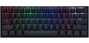 Vadu spēļu tastatūra Ducky One 2 One 2 Mini RGB Cherry MX Blue, EN, melna krās.