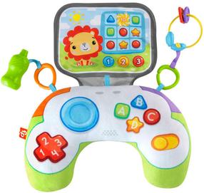 Veiklos pagalvėlė Mattel Fisher Price Littlest Gamer Tummy Wedge, 38 cm x 45 cm, įvairių spalvų
