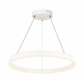 Valgusti rippuv SLV One Phase PD 60 1004760, LED, 2700 - 3000 °K, 1 x 24 W, valge v. / valge v.