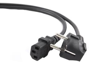 Laidas Gembird Power Cord C13 Elektros tinklo, C13, 1.8 m, juoda sp.