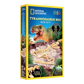 Набор археолога, динозавр National Geographic T-Rex, многоцветный