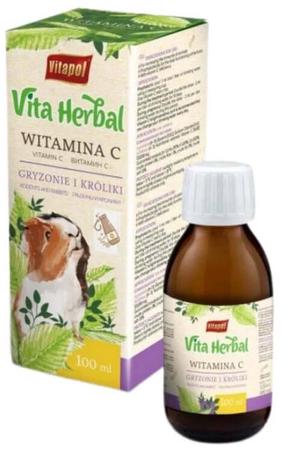 Vitamiinid närilistele Vitapol Vita Herbal Vitamin C, küülikutele/närilistele, 0.1 kg