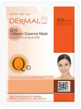 Sejas maska Dermal Collagen Essence Q10, 23 g