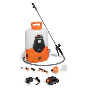 Akumuliatorinis sodo purkštuvas Daewoo DSA 1221LI SET, 12 l, su manometru