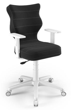 Vaikiška darbo kėdė Duo VT17 Size 6, 40 x 42.5 x 89.5 - 102.5 cm, antracito sp./balta sp.