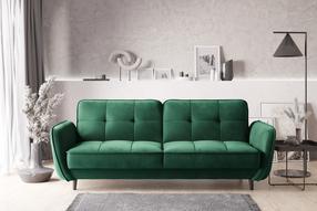 Sofa Bellis Lukso 35, tamsiai žalia sp., 90 x 220 cm x 83 cm