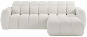 Kampinė sofa Fanito, balta sp., dešininė, 200 x 288 cm x 105 cm