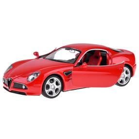 Mänguauto MSZ Alfa Romeo 8C Competizione ZA4607, punane v.
