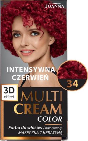 Juuksevärv Joanna Multi Cream, intense red v., 34