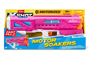 Rotaļlietu ūdens pistole XSHOT Motor Soaker Hydra Pulse 118174 Rozā krās.