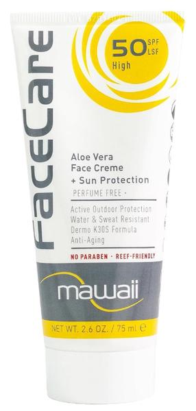 Krēms iedeguma kopšanai sejai Mawaii Face Care SPF50, 75 ml