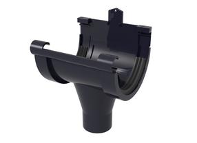 Centrālā piltuve Scala G125, melna