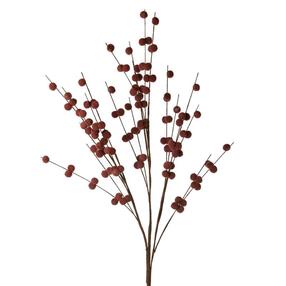 Mākslīgais zars 695, bordo krās., 89 cm