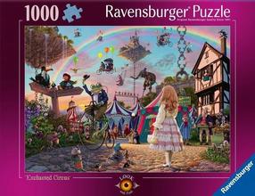 Dėlionė Ravensburger Look & Find Enchanted Circus, 50 cm x 70 cm, 1000 vnt., įvairių spalvų