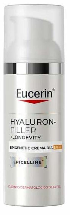 Sejas krēms Eucerin Hyaluron-Filler + Longevity Epigenetic Day Care, 50 ml