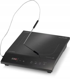 Mini viryklė indukcinė Caso ThermoControl, 2400 W, juoda sp.