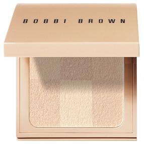 Kompakts pulveris Bobbi Brown Nude Finish Illuminating, brūna krās., light, 6.6 g