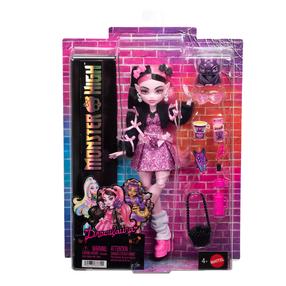 Lėlė su priedais Mattel Monster High Draculaura JHK29, 28 cm, rožinė sp.