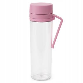 Ūdens pudele Brabantia Make & Take, rozā krās., plastmasa, 0.5 l
