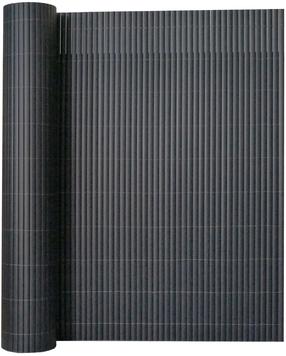 Dekoratyvinė tvorelė, balkonui 236033, 500 cm x 180 cm, pilka sp.