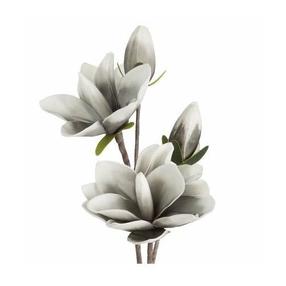 Kunstlill, magnoolia Flore 667, põgus hall v., 59 cm x 17 cm