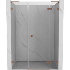 Dušo durys Mexen Lunar L, 120 cm x 200 cm, skaidri sp./vario sp./grūdintas