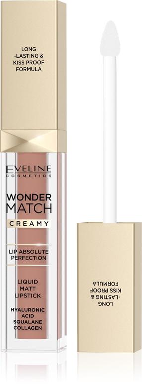 Huuleläige Eveline Wonder Match Creamy, 6.8 ml, milky nude v., 11