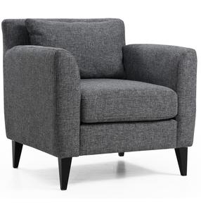 Atpūtas krēsls Hanah Home Nordic 560ARE1702, tumši pelēka krās., 80 cm x 76 cm x 83 cm
