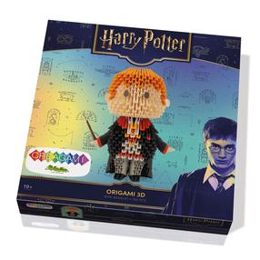 Набор для изготовления бумажных фигур Creagami Harry Potter Ron Weasley, синий цв./oранжевый цв./серый цв.