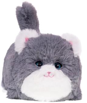 Игрушечное животное кошка Tm Toys HuggyLuv 02217, серый цв.