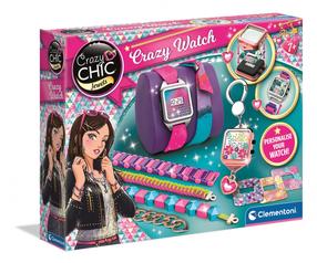 Dekoravimo rinkinys Clementoni Crazy Chic Crazy Watch, įvairių spalvų