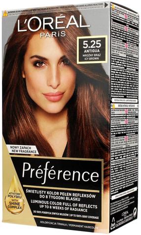 Kраска для волос L’Oréal Paris Preference, antigua цв., 5.25, 160 мл