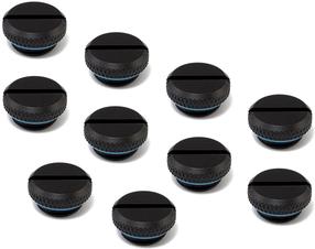Крепеж XSPC G1/4″ Plug (Matte Black) V2, черный цв., 10 шт.