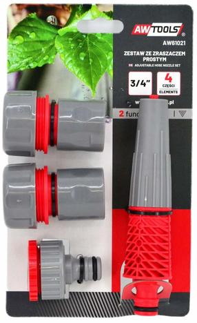 Комплект распылителя AWTools AW61021, ручной, 4 шт.