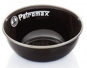 Dubenėlis Petromax Enamel Bowls, plienas, 15.3 cm, 0.6 l, juoda sp., 2 vnt.