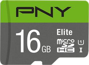 Карта памяти PNY Elite P-SDU16GU185GW-GE, 16 GB, 85 Мб/с - 100 Мб/с
