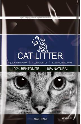 Kačių kraikas Tiger Pet Natural, organinis (sušokantis), 5 l