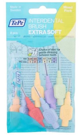Hambavahehari TePe Extra Soft, mitmevärviline