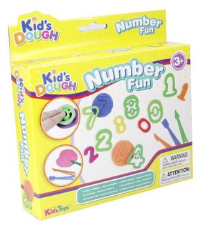 Loovkomplekt Kids Toys Kid's Dough Number Fun, mitmevärviline