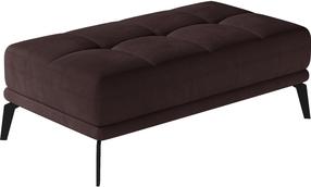 Pufs Torrense Mat Velvet 29, brūna krās., 75 cm x 140 cm x 45 cm