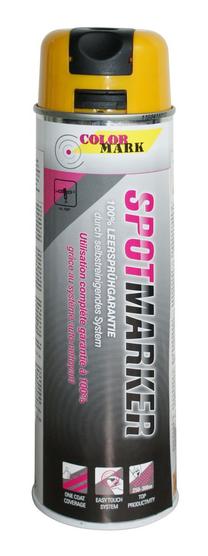 Aerozoliniai dažai Motip Colormark Colormark Spotmarker, žymėjimui, geltona sp., 0.5 l