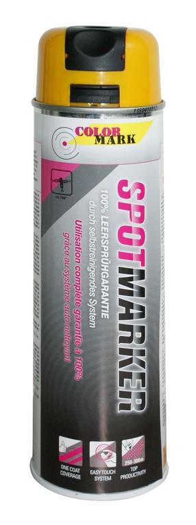 Aerozoliniai dažai Motip Colormark Colormark Spotmarker, žymėjimui, geltona sp., 0.5 l