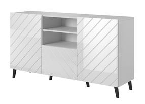 Komoda Abeto, balta sp., 82 cm x 150 cm x 41.6 cm