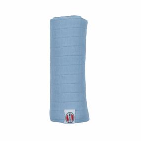 Vystyklas Lodger Swaddler Solid Blue Fogg, 70 cm x 70 cm